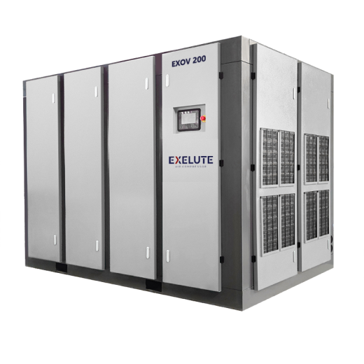 Винтовой компрессор безмасляный EXELUTE EXOV 315/7A